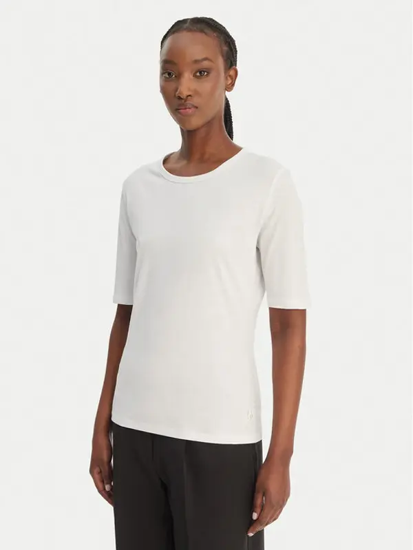 Boss BOSS T-shirt Evyta 50561508 Bijela Slim Fit