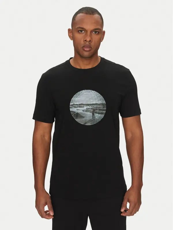 Boss BOSS T-shirt Graphic Heritage 50537847 Crna Regular Fit