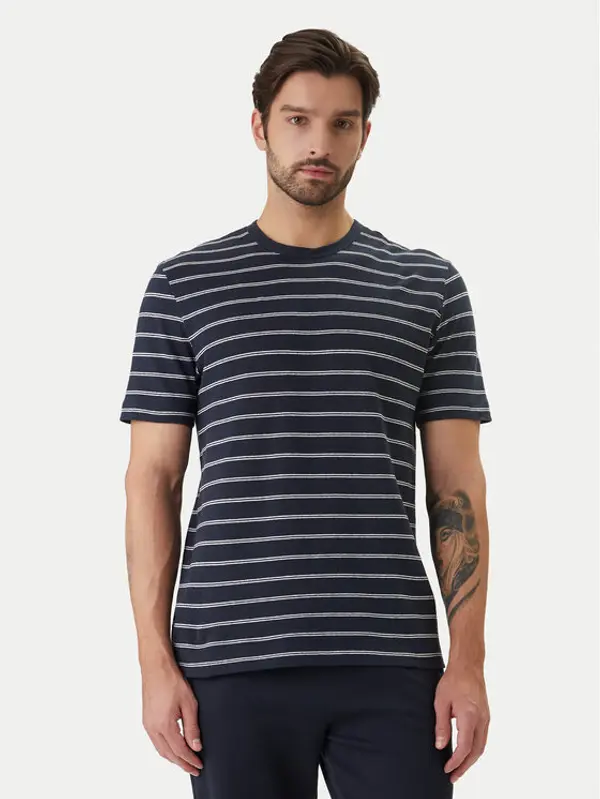 Boss BOSS T-shirt H-Taut 235 50559166 Tamnoplava Regular Fit