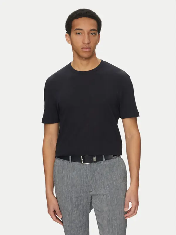 Boss BOSS T-shirt H-Taut 28 50537498 Tamnoplava Regular Fit