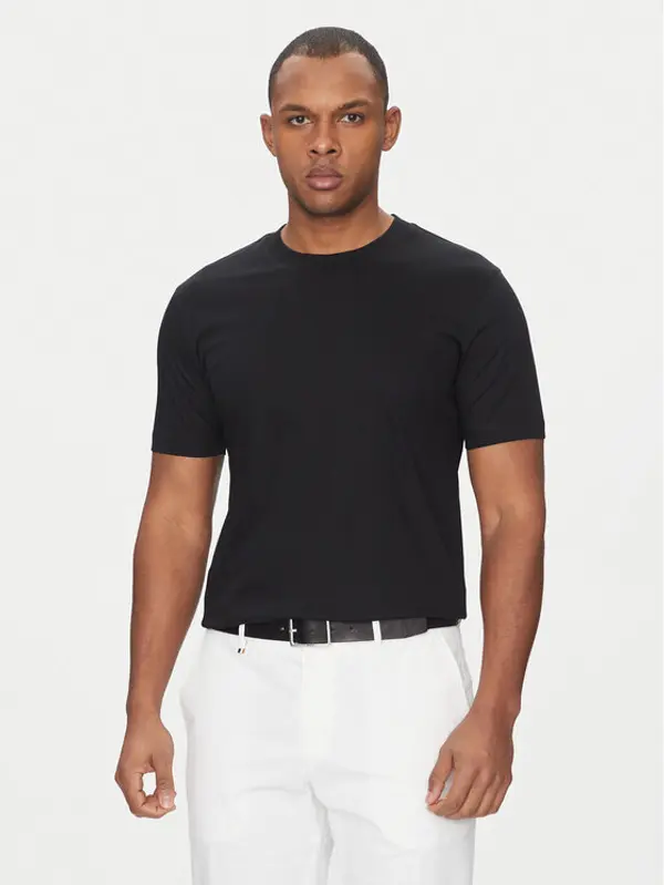 Boss BOSS T-shirt H-Tessler 17 50523931 Crna Slim Fit