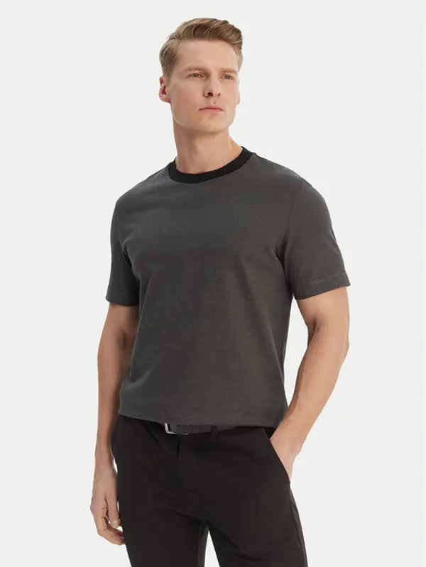 Boss BOSS T-shirt H-Thompson 102 50555163 Crna Regular Fit