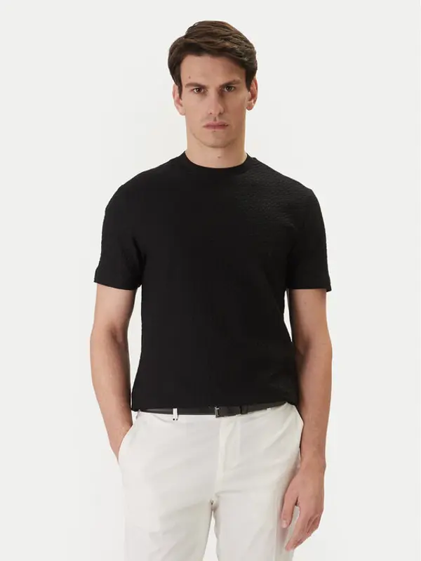 Boss BOSS T-shirt H-Thompson 228 50557395 Crna Regular Fit