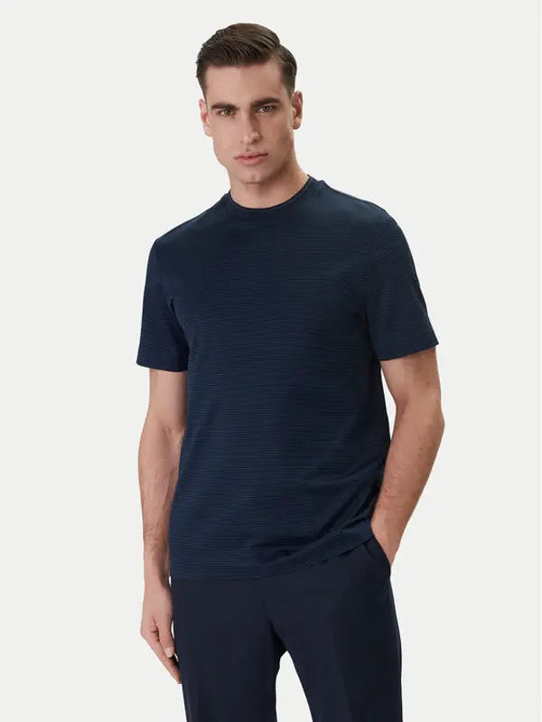 Boss BOSS T-shirt H-Thompson 242 50559775 Tamnoplava Regular Fit