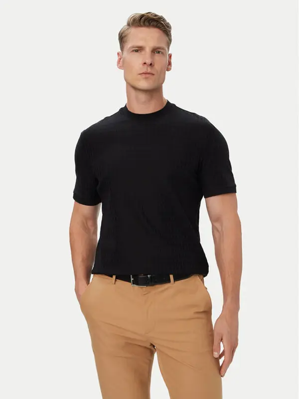 Boss BOSS T-shirt H-Thompson 321 50567970 Crna Regular Fit