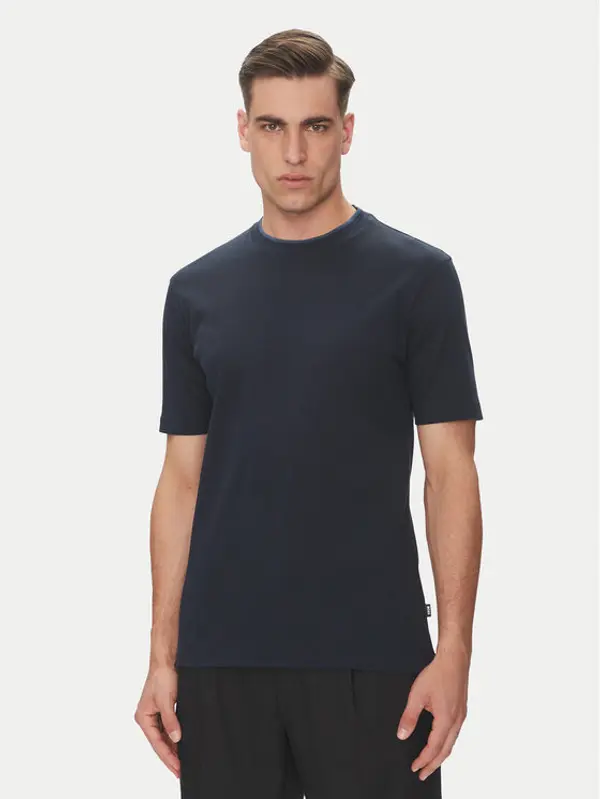 Boss BOSS T-shirt H-Thompson 59 50524998 Tamnoplava Regular Fit