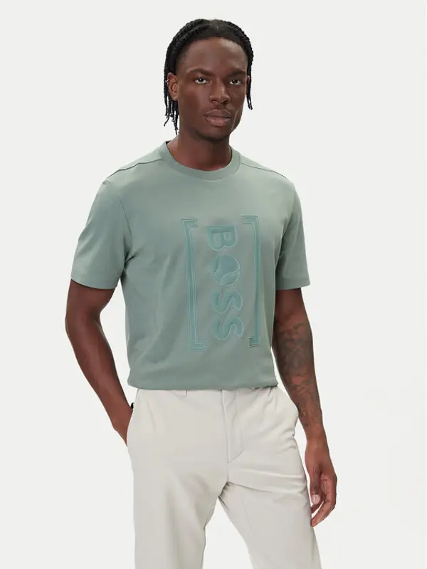 Boss BOSS T-shirt Iconic TL 50543905 Zelena Relaxed Fit