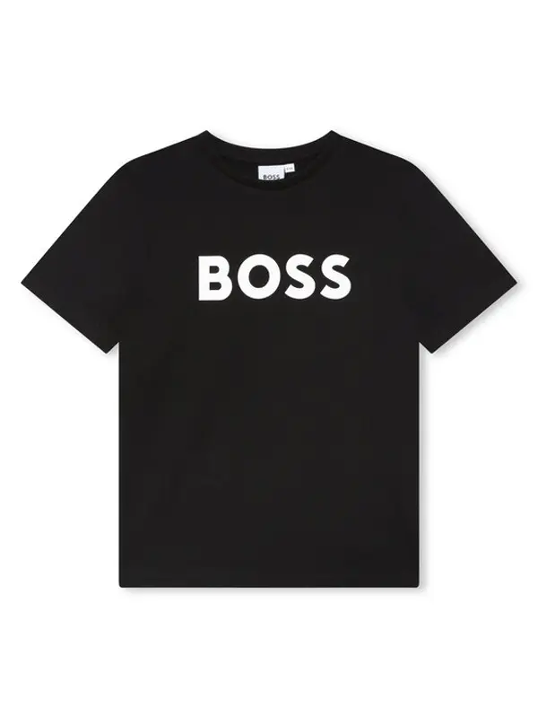 Boss Boss T-shirt J25P24 D Crna Regular Fit