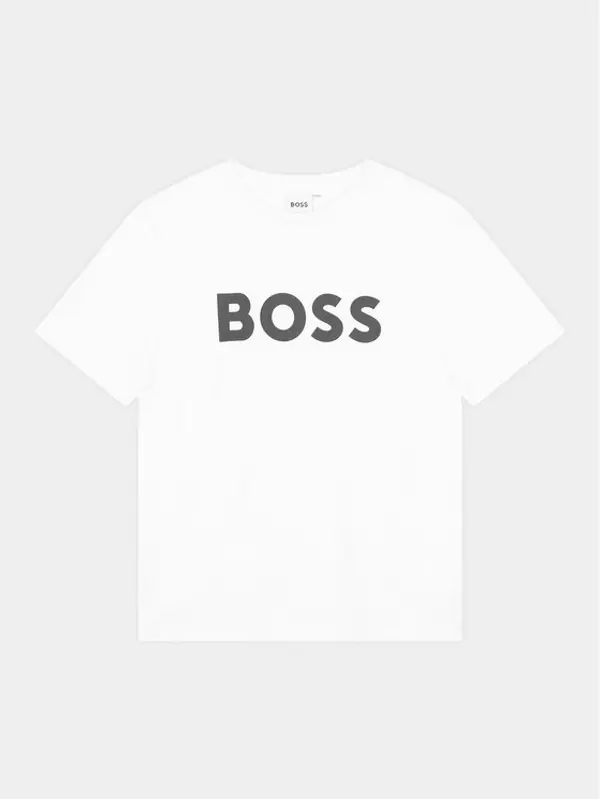 Boss Boss T-shirt J25P24 S Bijela Regular Fit