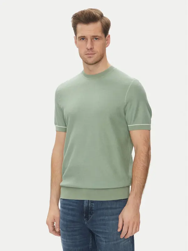 Boss BOSS T-shirt Jianfranco 50537642 Zelena Regular Fit