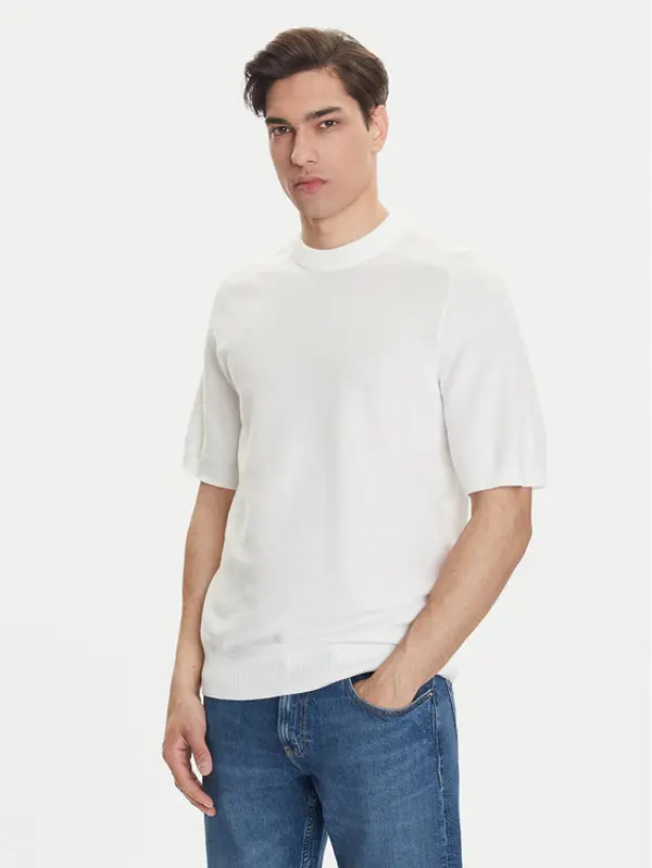 Boss BOSS T-shirt Kencel 50545678 Bijela Regular Fit