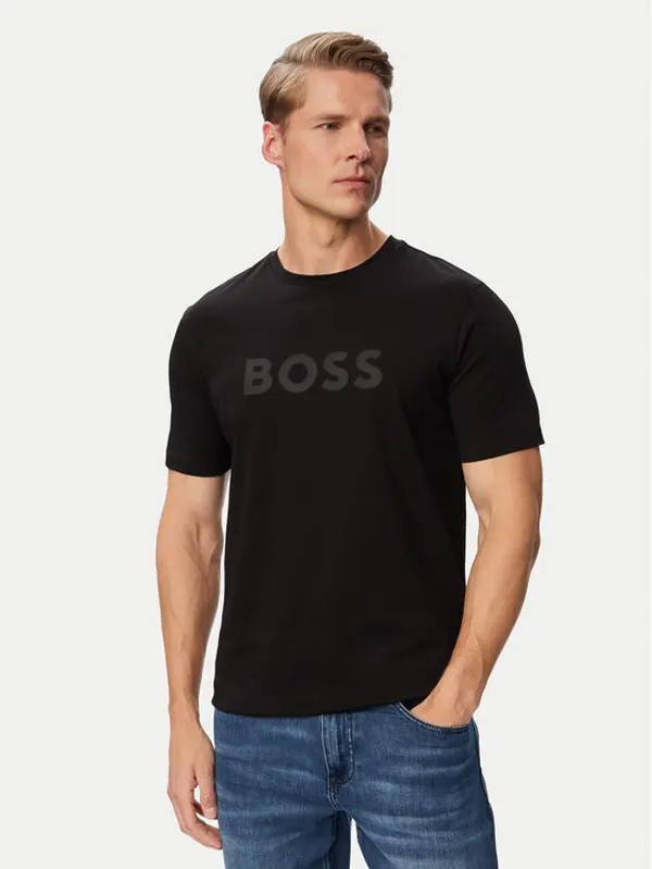 Boss BOSS T-shirt Logo 50566504 Crna Regular Fit