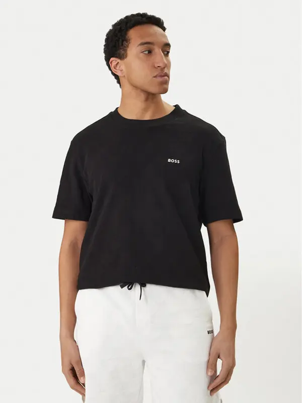 Boss BOSS T-shirt Member 50558867 Crna Relaxed Fit
