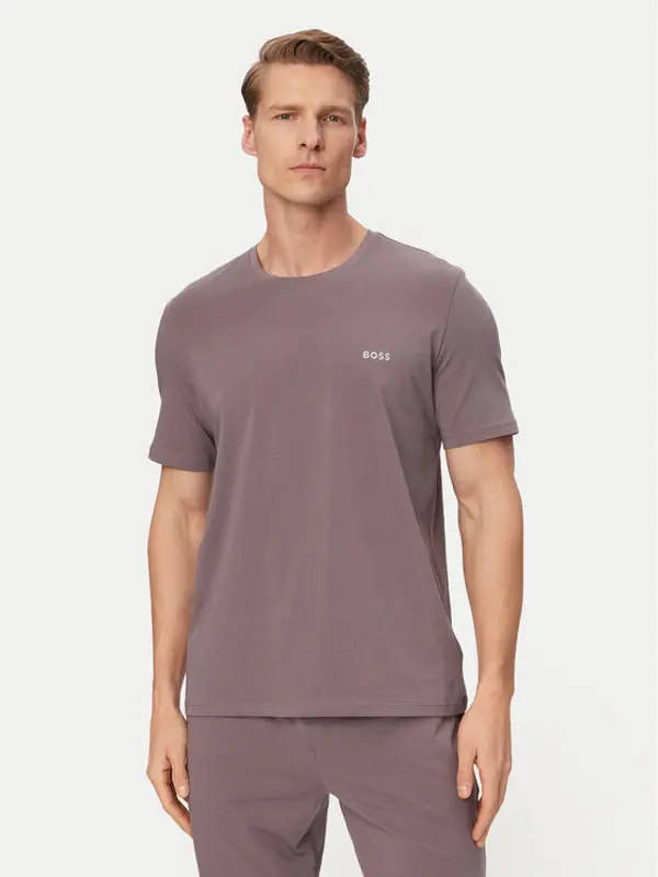 Boss BOSS T-shirt Mix&Match 50515312 Ljubičasta Regular Fit