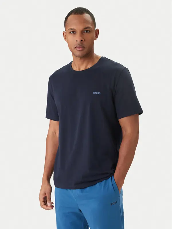 Boss BOSS T-shirt Mix&Match 50515312 Tamnoplava Regular Fit