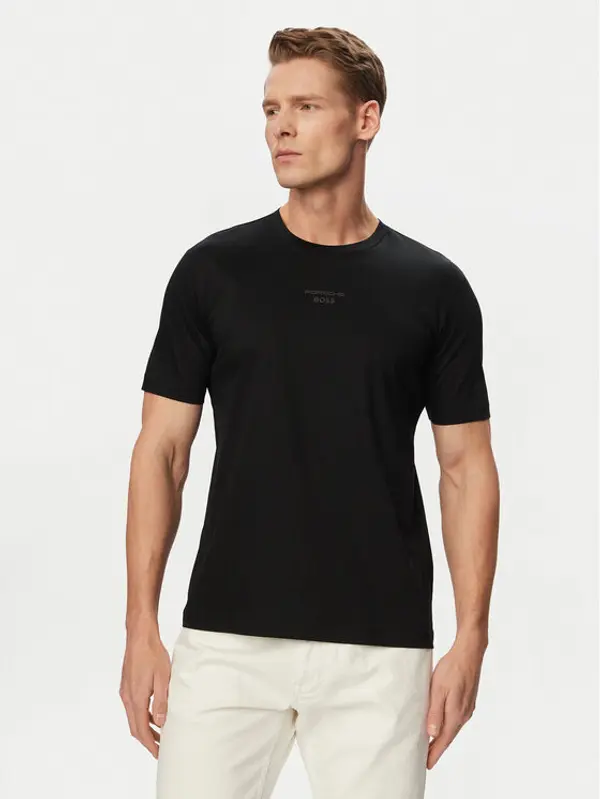 Boss BOSS T-shirt PS Spirit70 Car 50561856 Crna Regular Fit