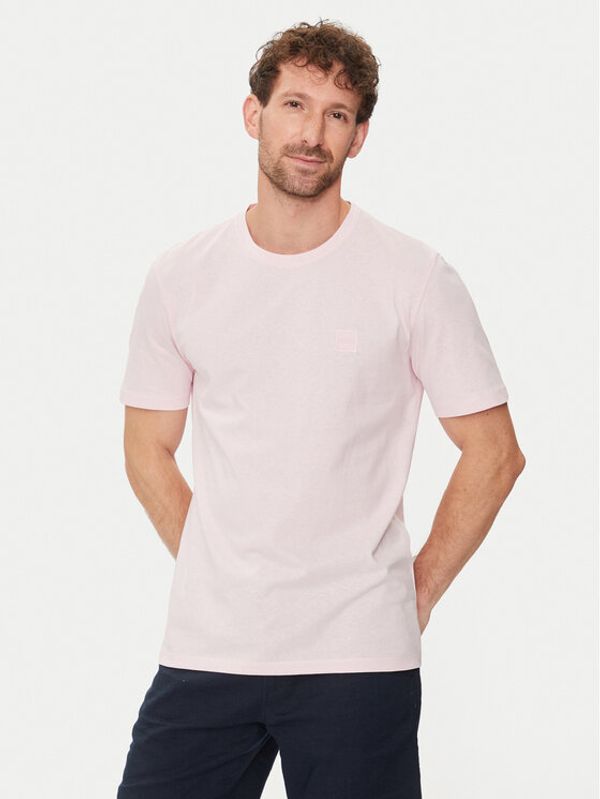 Boss Boss T-shirt Tales 50508584 Ružičasta Relaxed Fit