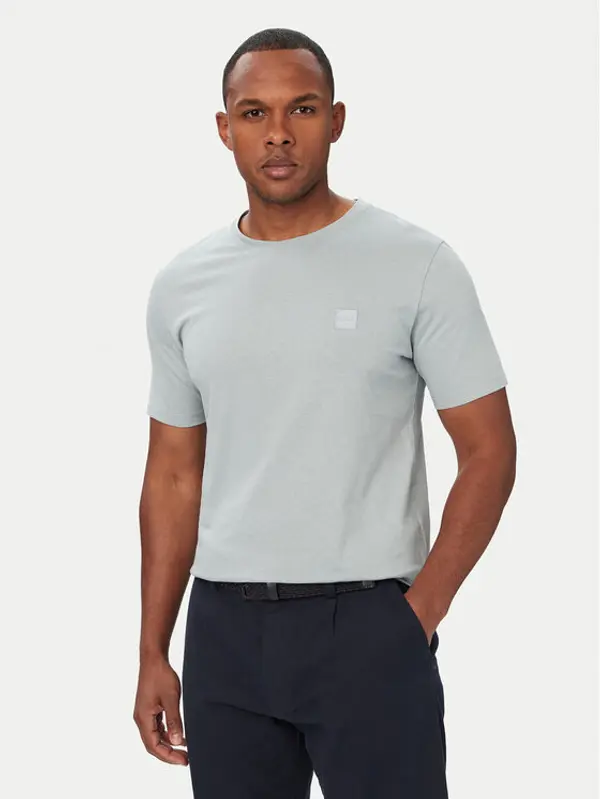 Boss BOSS T-shirt Tales 50508584 Siva Regular Fit
