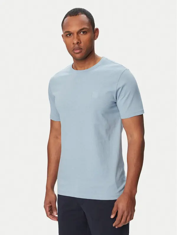 Boss BOSS T-shirt Tales 50508584 Svijetlo plava Regular Fit