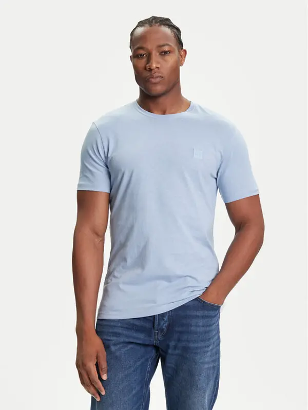 Boss BOSS T-shirt Tales 50508584 Svijetloplava Regular Fit