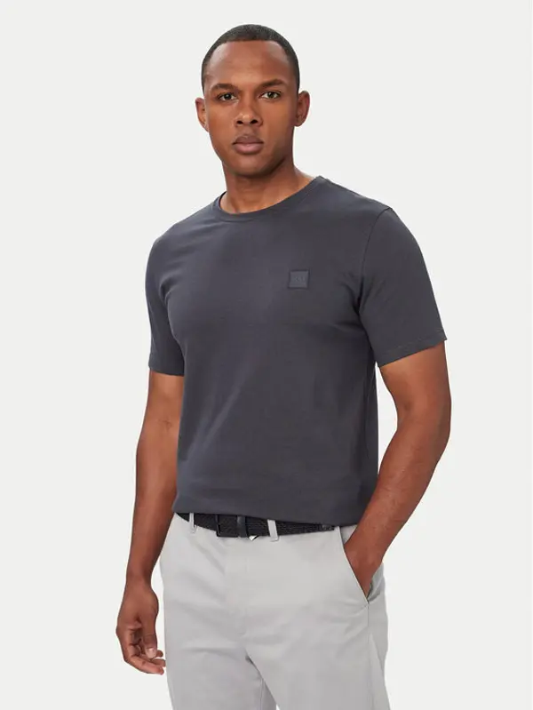 Boss BOSS T-shirt Tales 50508584 Tamnoplava Regular Fit