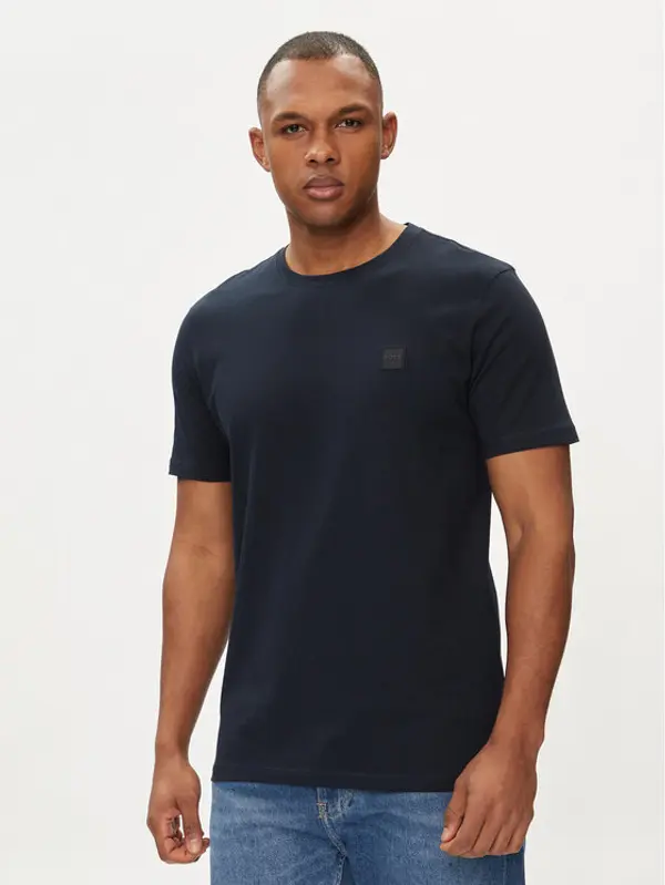 Boss Boss T-shirt Tales 50508584 Tamnoplava Relaxed Fit