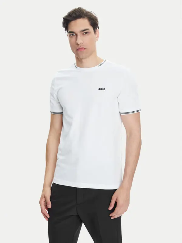 Boss BOSS T-shirt Taul 50521245 Bijela Regular Fit