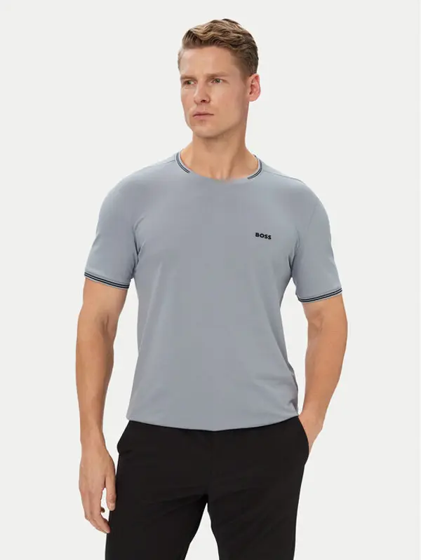 Boss BOSS T-shirt Taul 50521245 Siva Regular Fit
