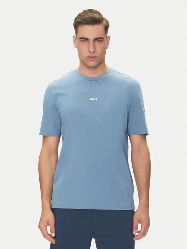 Boss BOSS T-shirt Tchup 50473278 Plava Relaxed Fit