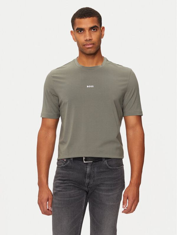 Boss Boss T-shirt Tchup 50473278 Siva Relaxed Fit