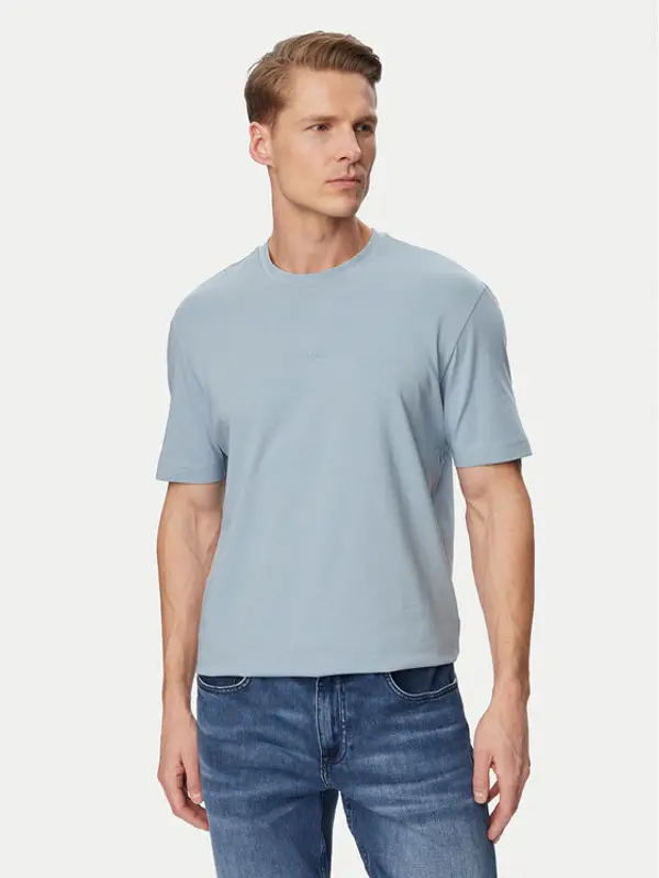 Boss BOSS T-shirt Tchup 50473278 Svijetlo plava Relaxed Fit