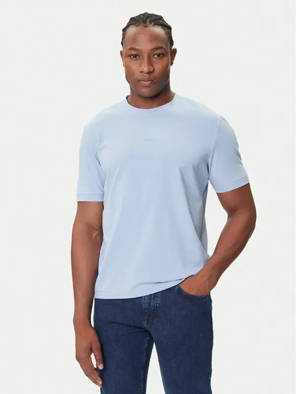 Boss BOSS T-shirt Tchup 50473278 Svijetloplava Relaxed Fit