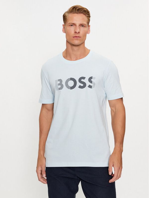 Boss Boss T-shirt Tee 1 50494106 Plava Regular Fit