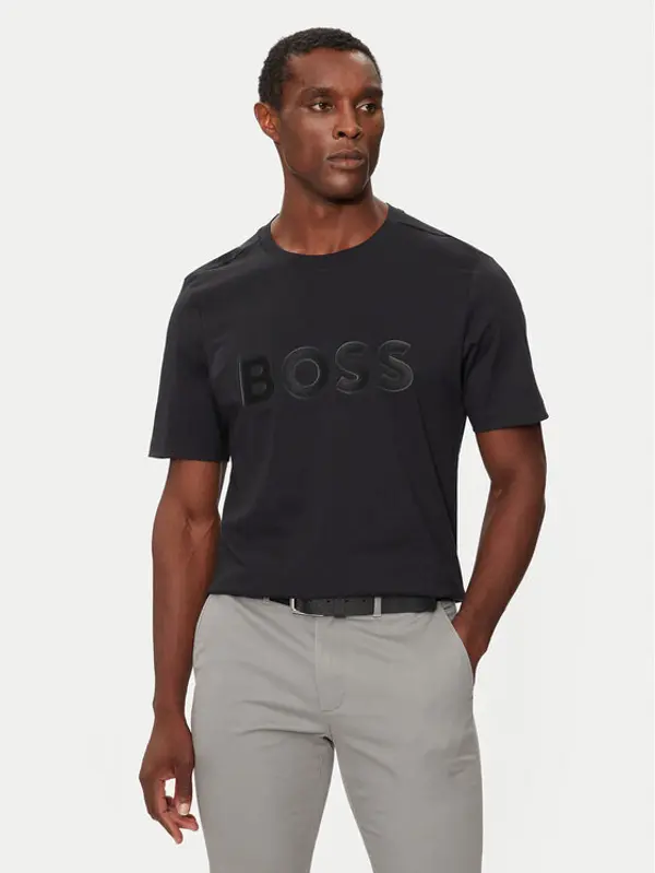 Boss Boss T-shirt Tee 1 50512866 Crna Regular Fit