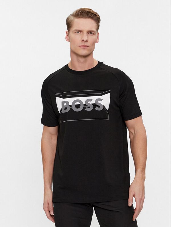 Boss Boss T-shirt Tee 2 50514527 Crna Regular Fit