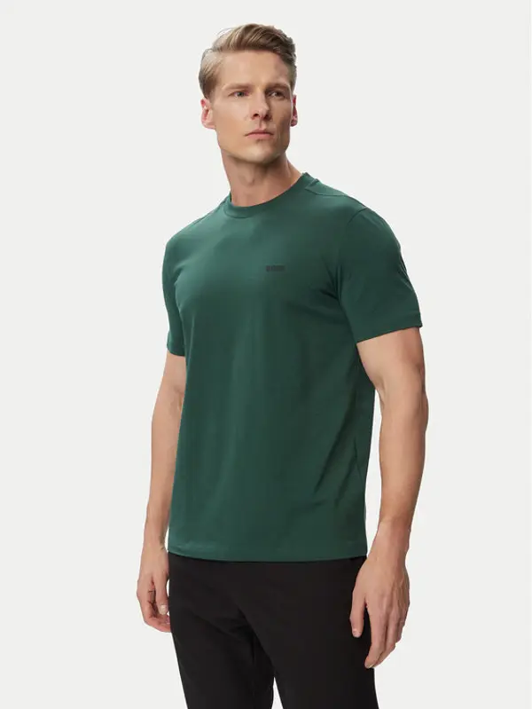 Boss BOSS T-shirt Tee 50506373 Zelena Regular Fit