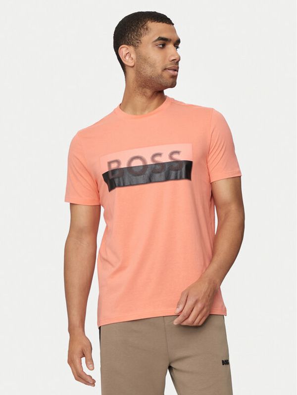 Boss Boss T-shirt Tee 9 50512998 Crvena Regular Fit