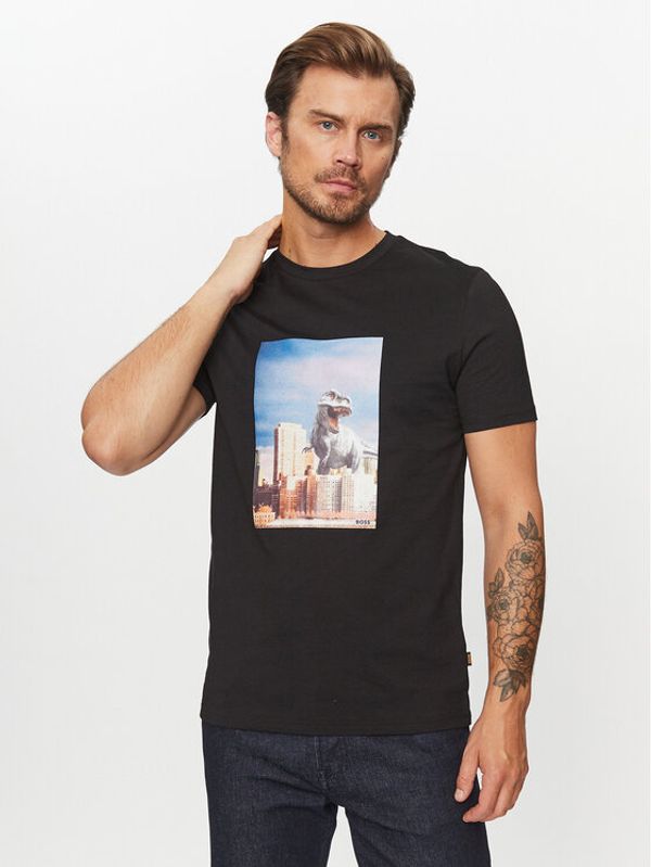 Boss Boss T-shirt Tefragile 50503535 Crna Regular Fit