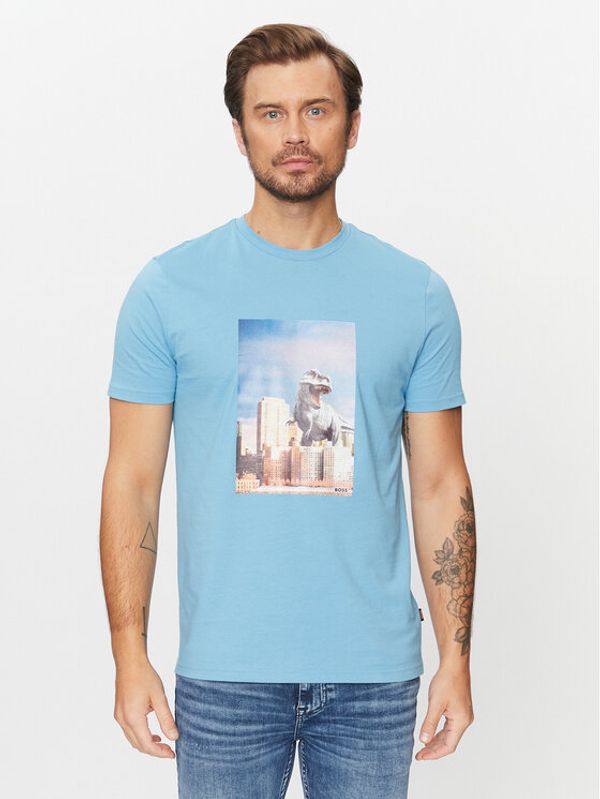 Boss Boss T-shirt Tefragile 50503535 Plava Regular Fit