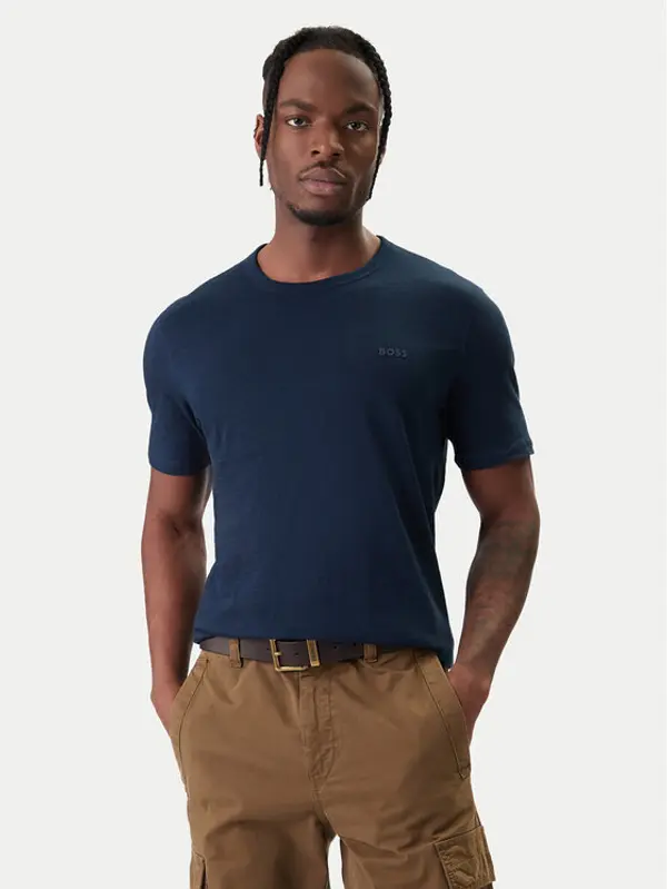 Boss BOSS T-shirt Tegood 50508243 Tamnoplava Regular Fit