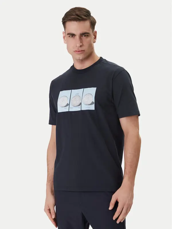 Boss BOSS T-shirt Terrace Photo 50559353 Tamnoplava Relaxed Fit