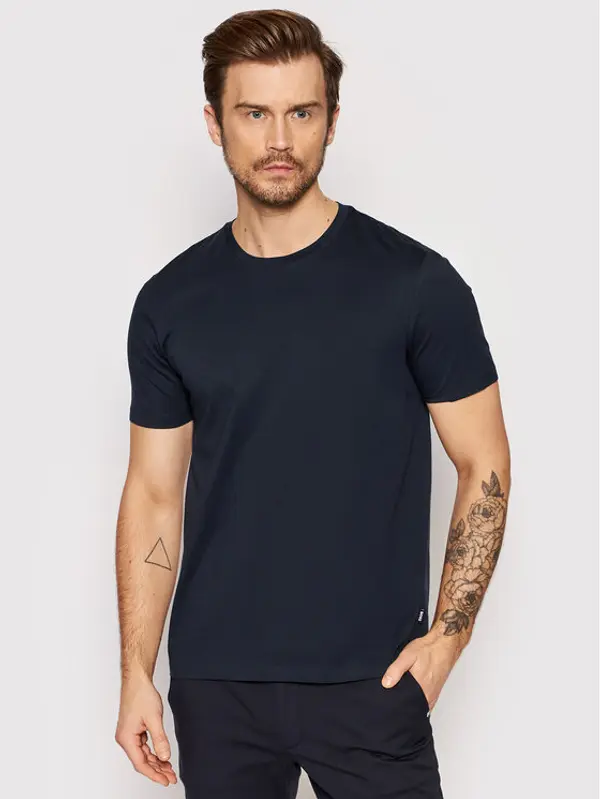 Boss Boss T-shirt Tessler 150 50468395 Tamnoplava Slim Fit