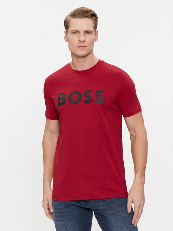 Boss Boss T-shirt Thinking 1 50481923 Crvena Regular Fit