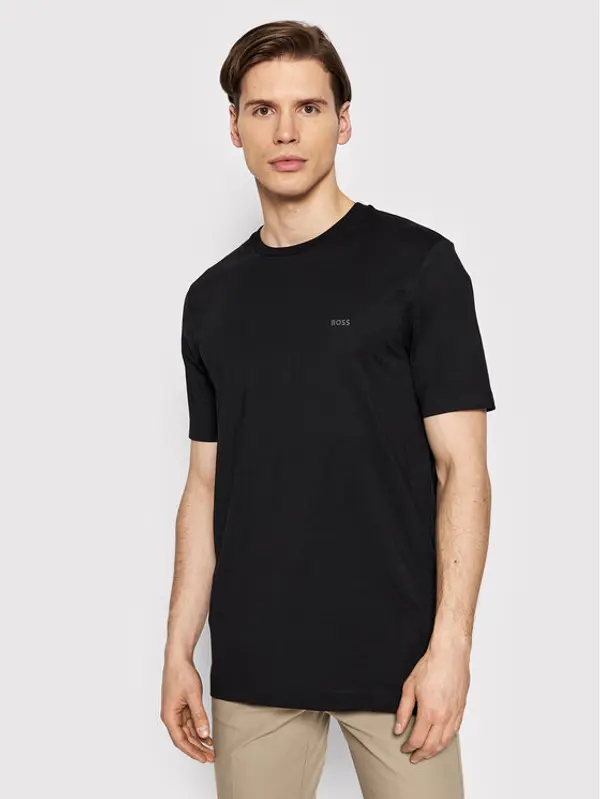 Boss Boss T-shirt Thompson 01 50468347 Crna Regular Fit