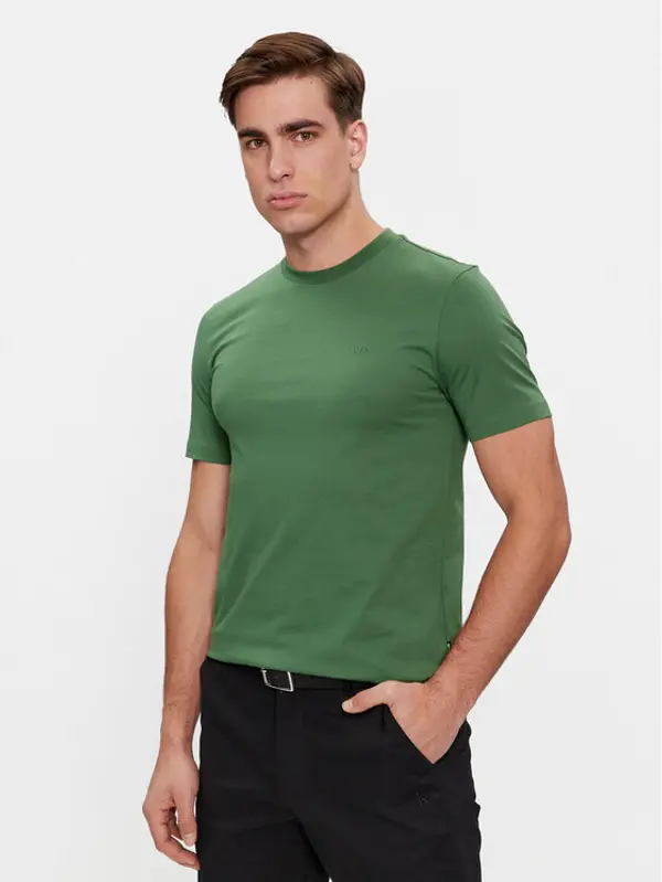 Boss Boss T-shirt Thompson 01 50468347 Zelena Regular Fit