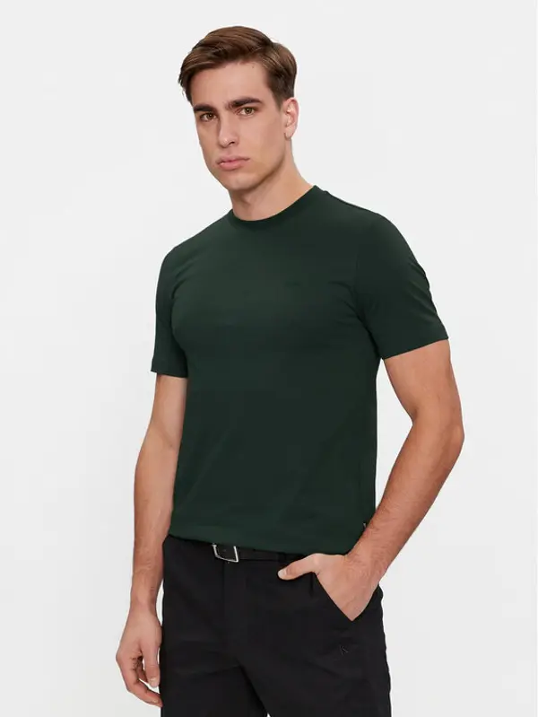 Boss Boss T-shirt Thompson 01 50468347 Zelena Regular Fit