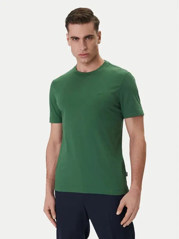 Boss BOSS T-shirt Thompson 01 50468347 Zelena Regular Fit