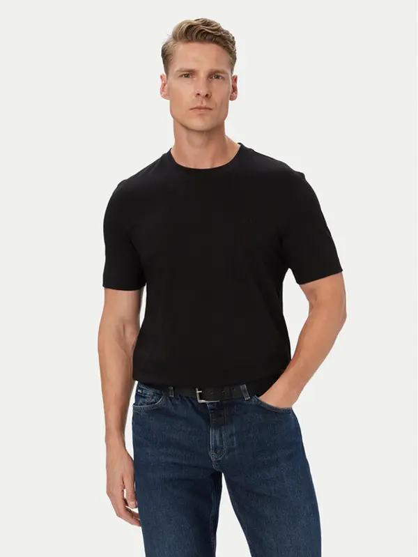 Boss BOSS T-shirt Thompson 01 50565995 Crna Regular Fit