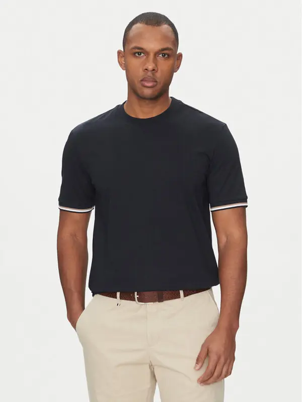 Boss BOSS T-shirt Thompson 04 50501097 Tamnoplava Regular Fit