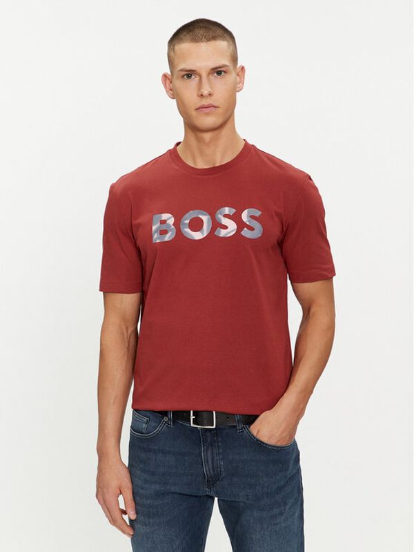 Boss Boss T-shirt Thompson 15 50513382 Crvena Regular Fit
